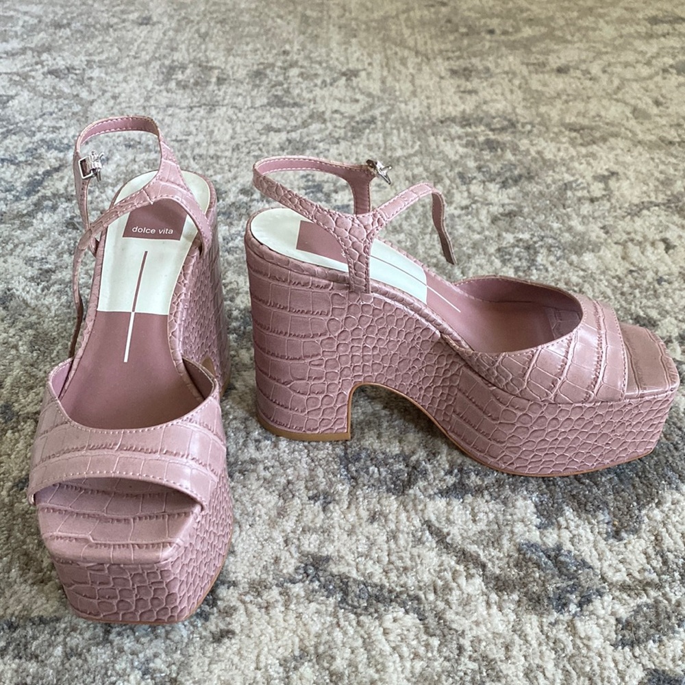 Dolce vita platform heels